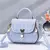 Bolsa feminina de ombro, bolsa tote feminina de luxo, bolsa de couro genuíno, bolsa balde com laço - comprar online
