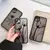 Capa de celular rígida fosca da moda para iPhone, capa protetora macia e transparente à prova de choque