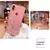 Capa de celular transparente com lantejoulas brilhantes de luxo para iPhone - Zexv
