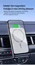 Carregador magnético sem fio para carro, 15w, para magsafe iphone. - comprar online