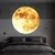 Lâmpada de projeção lunar USB, projetor planetário, luz noturna LED substituível, constelação da Terra, atmosfera de fundo, lâmpadas de parede - Zexv