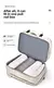 Mochila Bagsmart 40x30x20 cabine de avião bagagem de mão mochila para laptop avião na internet