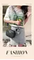 Bolsa feminina com rodinhas de alta qualidade para câmera, bolsa de ombro para celular, bolsa transversal casual - loja online