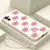 Capa de silicone macia Pink Panther para iPhone Plus com alça de mão - loja online
