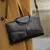 Bolsa de ombro transversal de couro sintético feminina, bolsa casual para jantar e casamento, bolsa com aba e estampa de jacaré - loja online