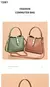 Imagem do Novas bolsas femininas 2024 novas bolsas de ombro da moda bolsa de ombro feminina bolsa mensageiro all-match