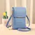 Bolsa de mão feminina Buylor Pocket com tela sensível ao toque para celular, bolsa de ombro em couro macio, bolsas femininas baratas, carteira pequena, bolsas crossbody - comprar online