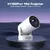 Projetor portátil Magcubic 4K Android 11, 8000 lúmens, WiFi 6, BT5.4, cinema ao ar livre na internet