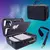 Estojo rígido para transporte compatível com PS5, PS5 Pro, bolsa de viagem protetora adequada para discos da edição digital do Playstation 5 - Zexv