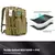 Mochila tática multicamadas, grande capacidade para esportes ao ar livre - loja online
