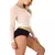 Camisetas femininas sensuais de malha, pretas e brancas, transparentes, tamanho P-2XL, blusas de fundo, tops femininos, gaze, roupas estéticas na internet
