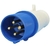 PLUGUE INDUSTRIAL JNG | MGI-024-9 | 3P+T | 32 AMPERES | 220V | 9H | AZUL | IP44
