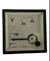 VOLTIMETRO ANALOGICO JNG | CP-T72 300VCA | QUADRADO | 72X72 | MEDIÇÃO DIRETA | VCA