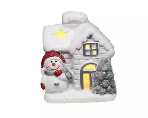 Casinha Cerâmica com LED Magizi By Tuut