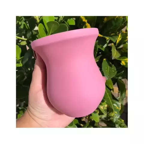 Cuia De Chimarrão Cor de Rosa