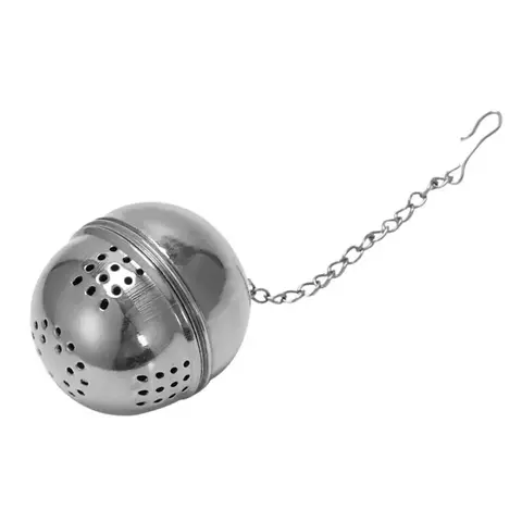 Infusor de Chá Inox Arredondado 6cm #
