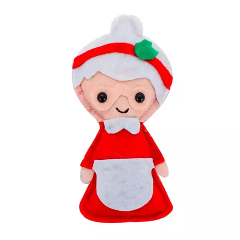 Mamãe Noela Tradicional Corpo Inteiro 9x15cm Feltro