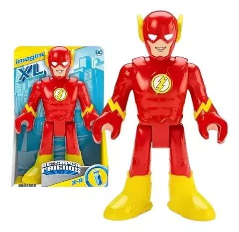 Imaginext Flash XL 25 cm – Figura articulada infantil