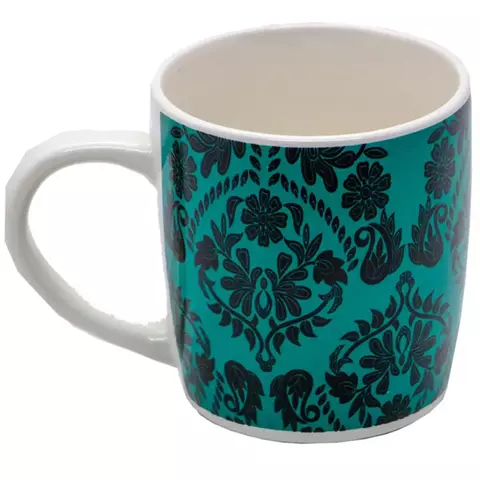 Caneca de Porcelana Provence Verde 350ml #
