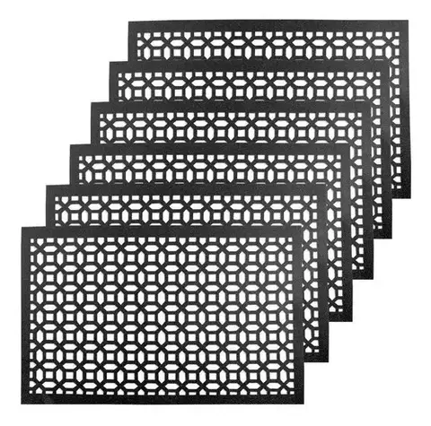 Lugar Americano trellis Preto Mimo Style