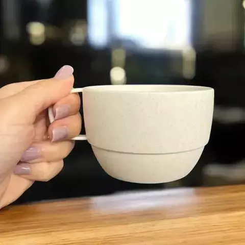 Caneca Fibra de Bambu e PP Lines Sortida 360ml