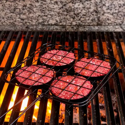 Grelha para Churrasco Hambúrguer - BBQ #