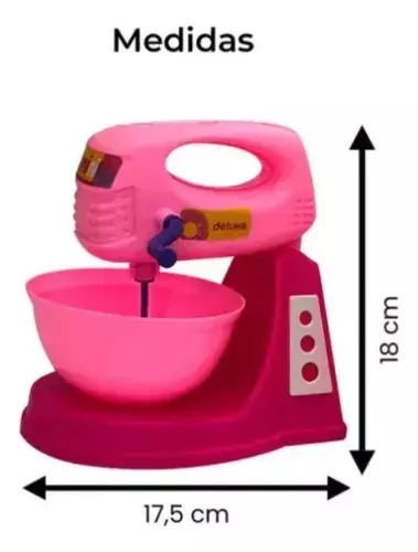 Mini Batedeira Infantil Solapa 18 cm