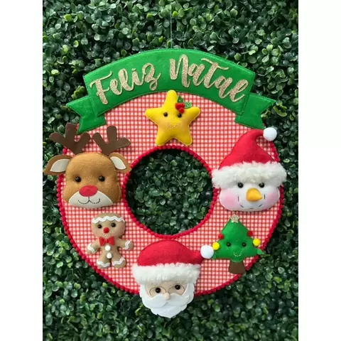Guirlanda Natalina em Feltro