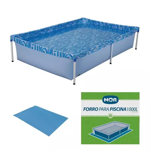 Forro para Piscina 1000L 1,81x1,20m Mor