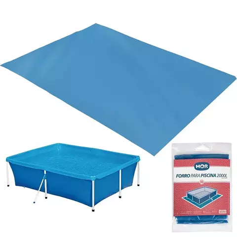 Forro para Piscina 2000L 1,92x1,52m Mor