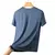 Camiseta Masculina de Manga Curta de Seda Gelo – Estilo, Conforto e Tecnologia. - comprar online