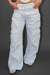 Calça Cargo Utility Branca na internet