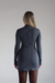Vestido Manga Longa Cinza Aster - loja online