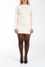 Vestido Manga Longa Off White Aster - comprar online