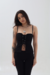 Corset Ilhós Preto Ágata