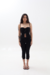 Corset Ilhós Preto Ágata - comprar online