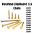 Parafuso Chipboard Chato 3.5 Bicromatizado