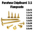 Parafuso Chipboard Flangeado 3.5 Bicromatizado