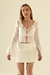 Saia e blusa babados off Martha on internet