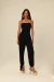 Conjunto malha calça e top preto Bohemian - comprar online