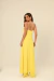 Conjunto túnica e calça amarelo brisa
