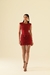 Vestido vermelho curto Beatriz