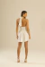 vestido mini off white Marilyn - Letih