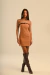 vestido camel tomara que caia Shirley