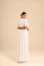 vestido longo off aviamento flor de maracujá - loja online