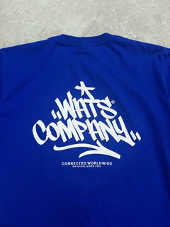 CAMISETA WATS ''AZUL ROYAL'' na internet