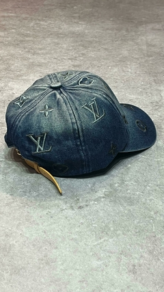 BONÉ LV JEANS ''AZUL STONED''