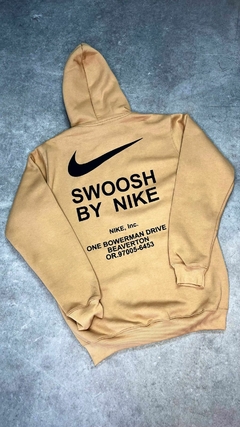 MOLETOM NK BIG SWOOSH ''MARROM''