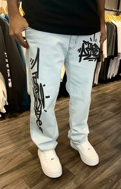 CALÇA RETA ''GRAFITE'' TRIPSIDE