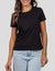 T-Shirt Feminina Confort - Cor Preto - comprar online